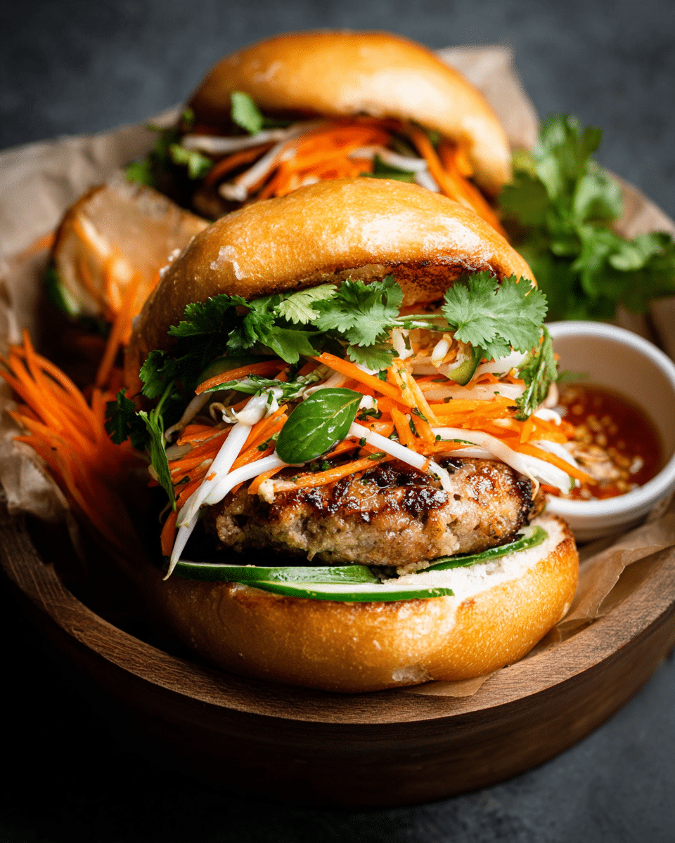 Pork Banh Mi Burger