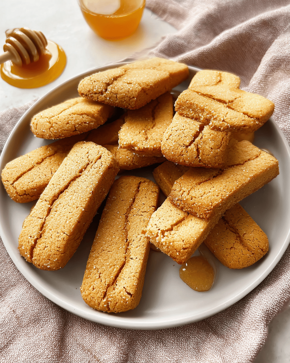 Chewy Honey Cookies
