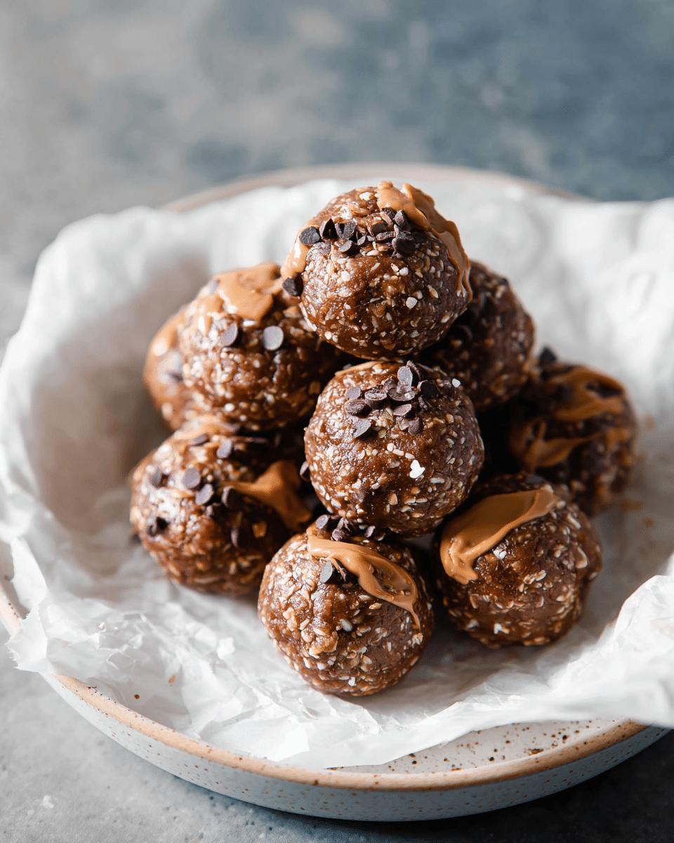 Chocolate Peanut Butter Protein Balls
