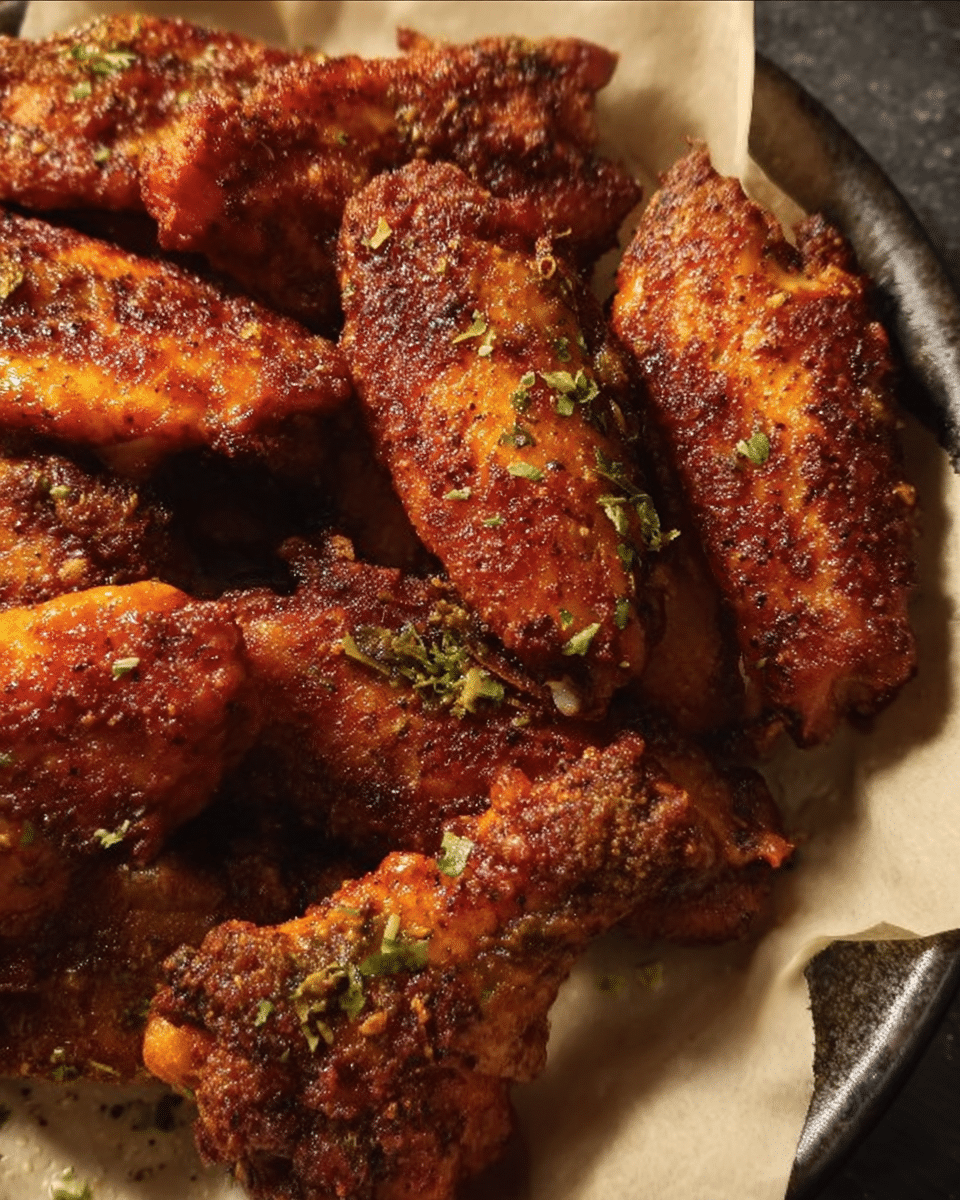 Crispy Cajun Butter Wings