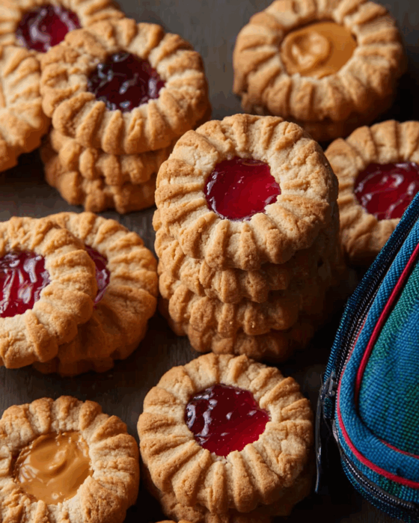 Peanut Butter & Jelly Cookies