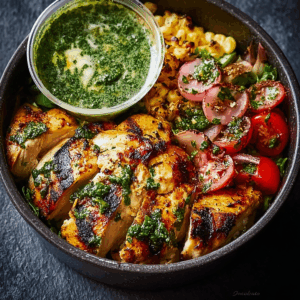 Chimichurri Grilled Chicken Bowl