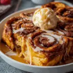 Cinnamon Roll French Toast Bake