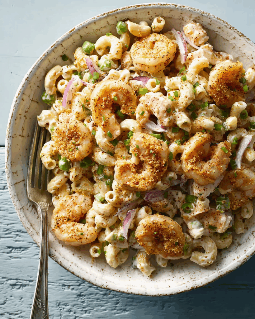 Old Bay Shrimp and Macaroni Salad