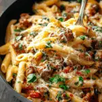 Creamy Tuscan Sausage Pasta