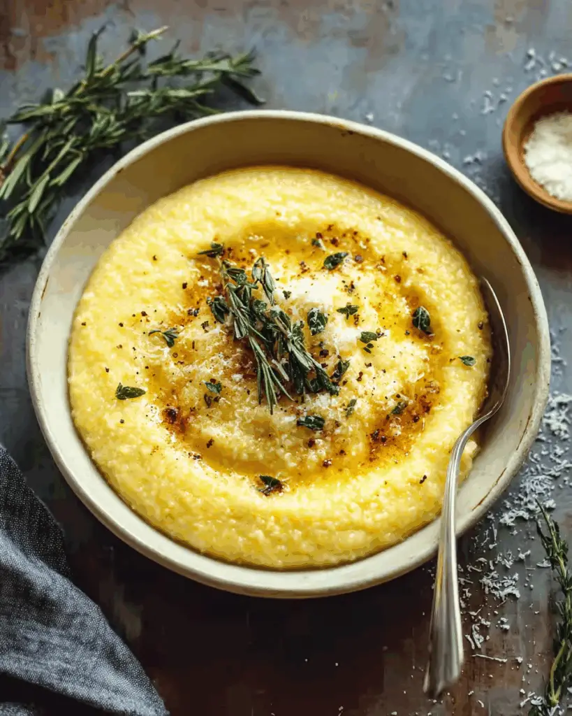 Creamy Polenta with Parmesan