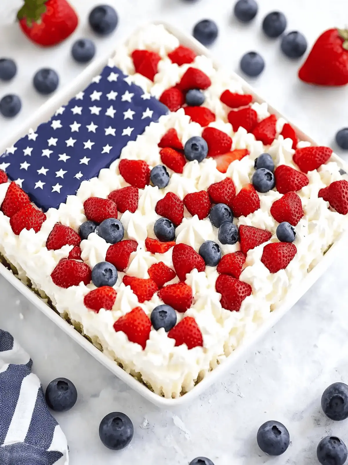 Patriotic Poke Cake Recipe That Steals the Celebration Show!