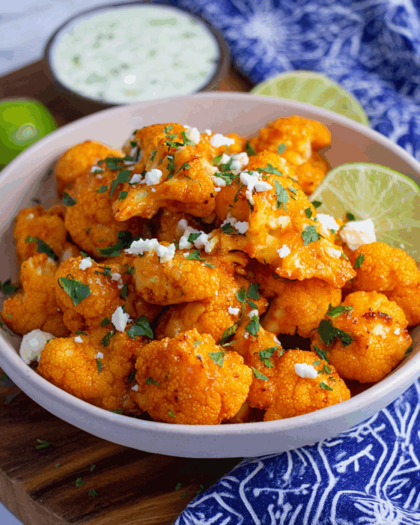 Buffalo Cauliflower Bites