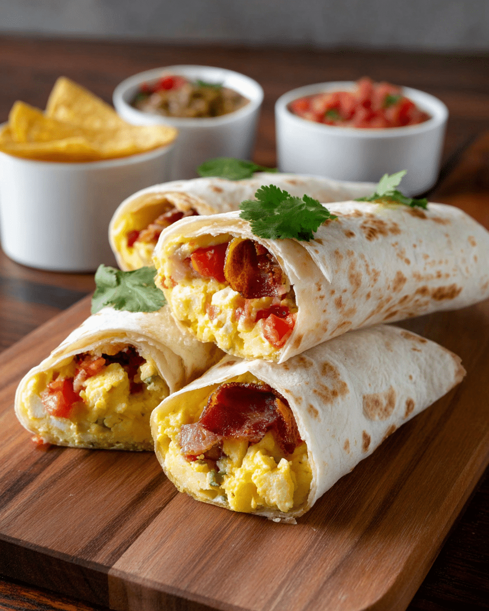 Mini Breakfast Burritos