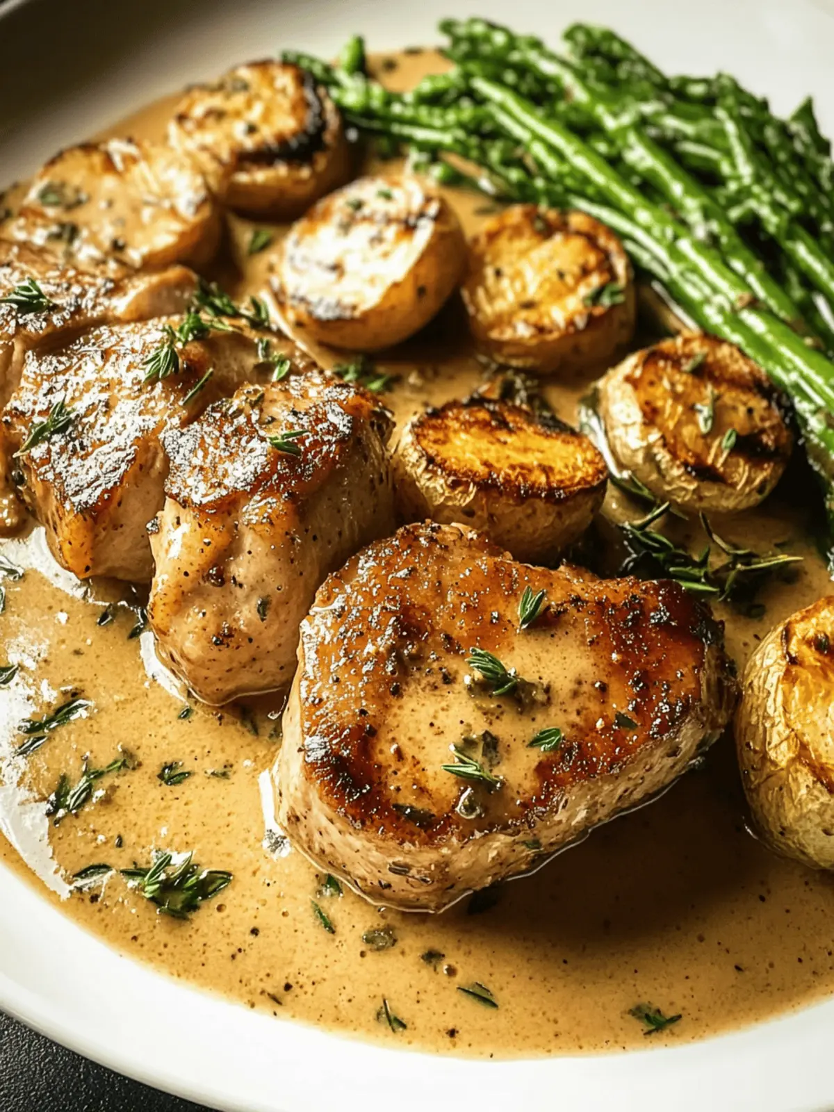 Creamy Pork Tenderloin