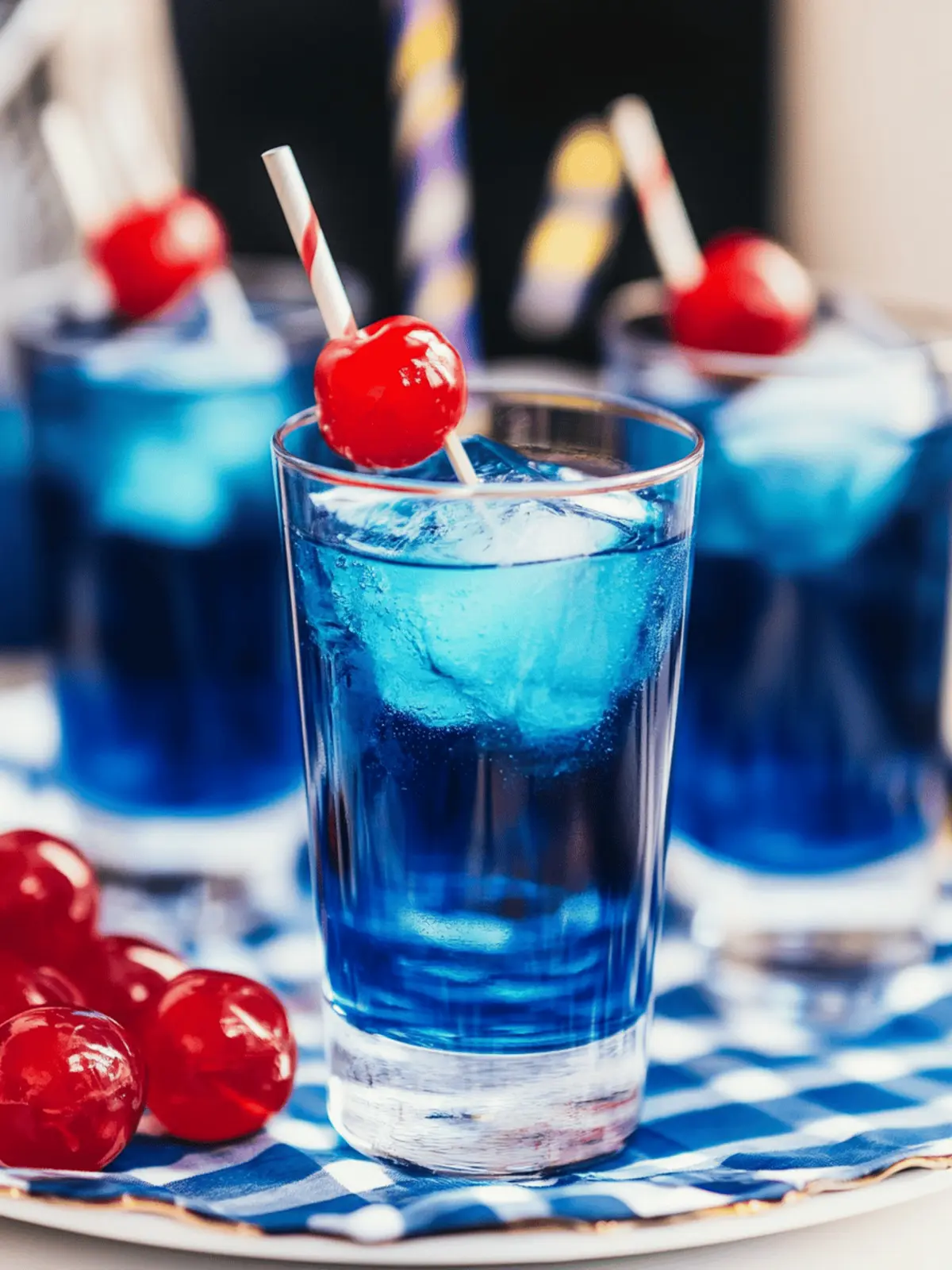 Blue Cocktail for Parties