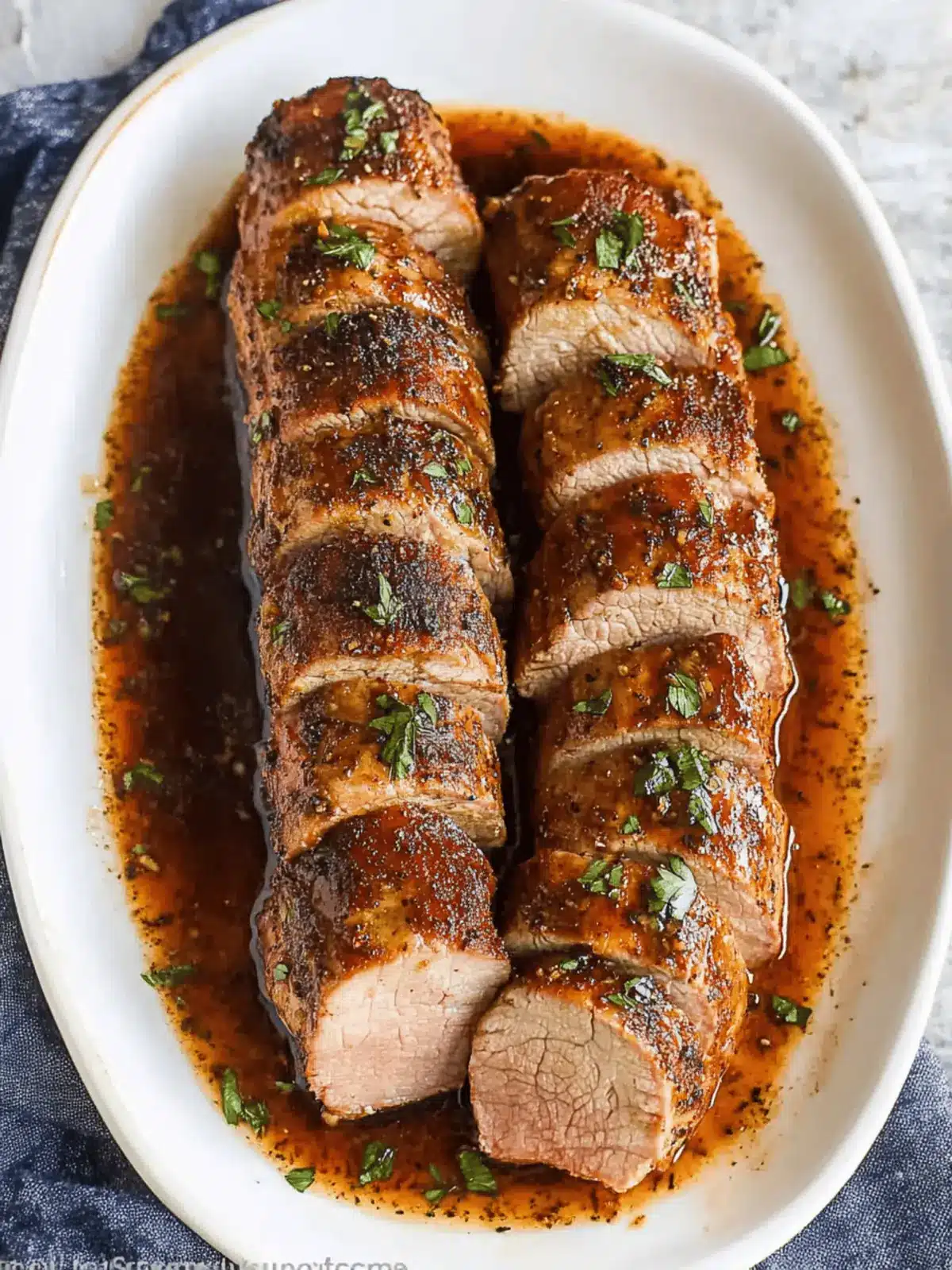 Juicy Baked Pork Tenderloin