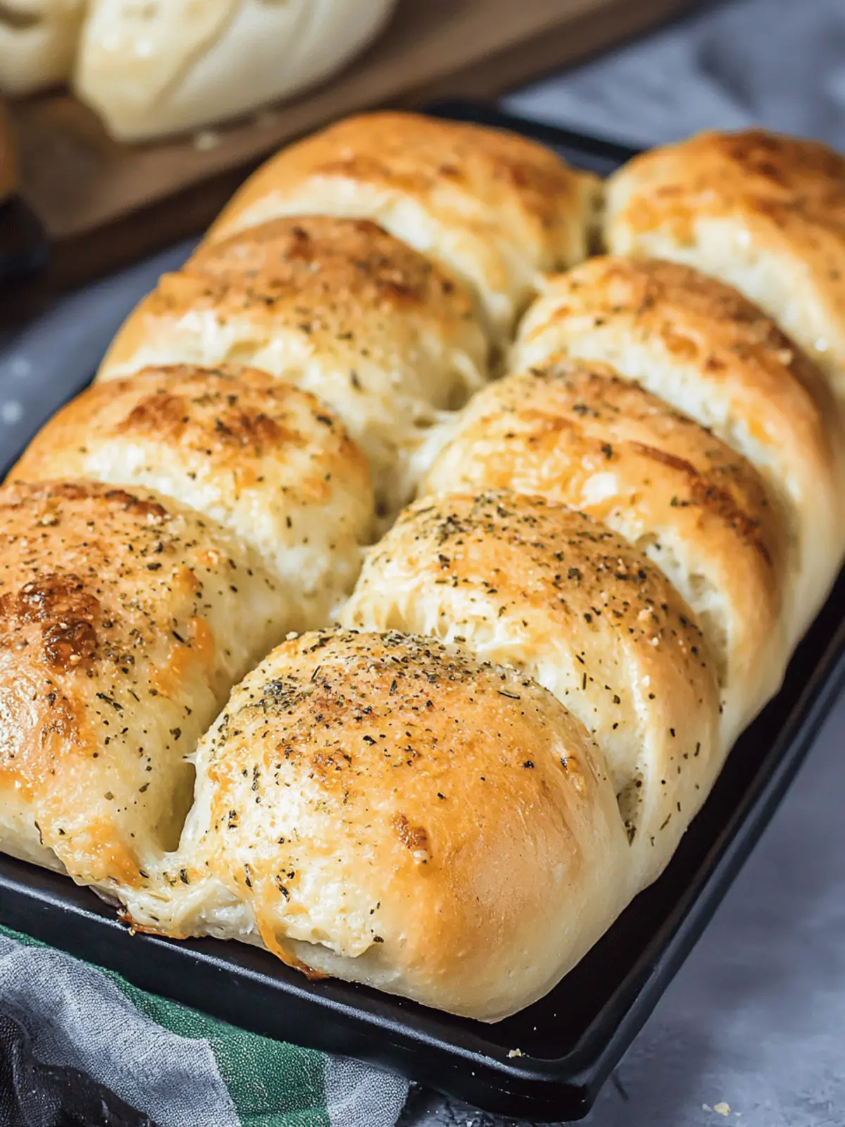 Copycat Subway Italian Herb & Cheese Bread
