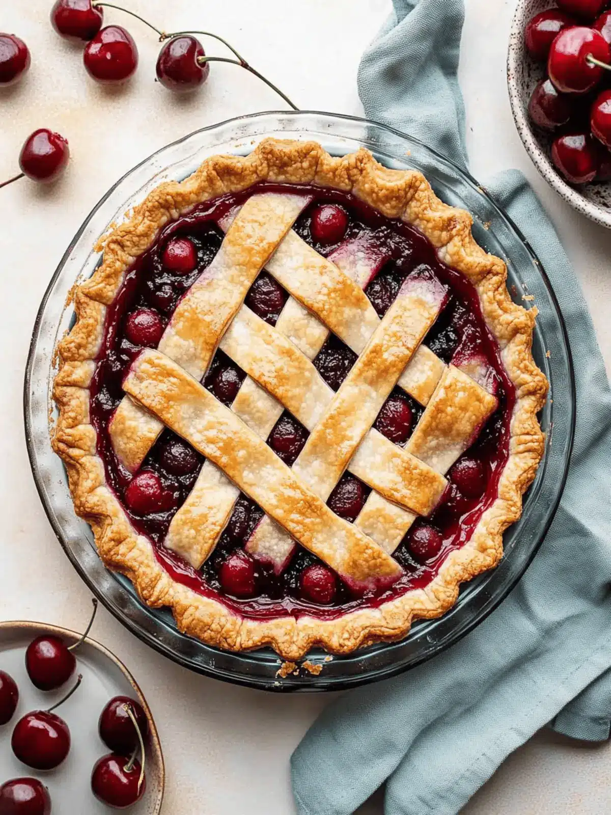 Homemade Cherry Pie with Rich Almond Filling You’ll Love