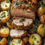 Sheet Pan Roast Pork Tenderloin with Potatoes