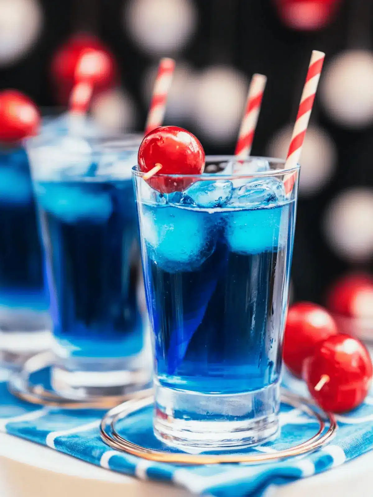 Blue Cocktail for Parties: Easy 3-Ingredient Summer Bliss