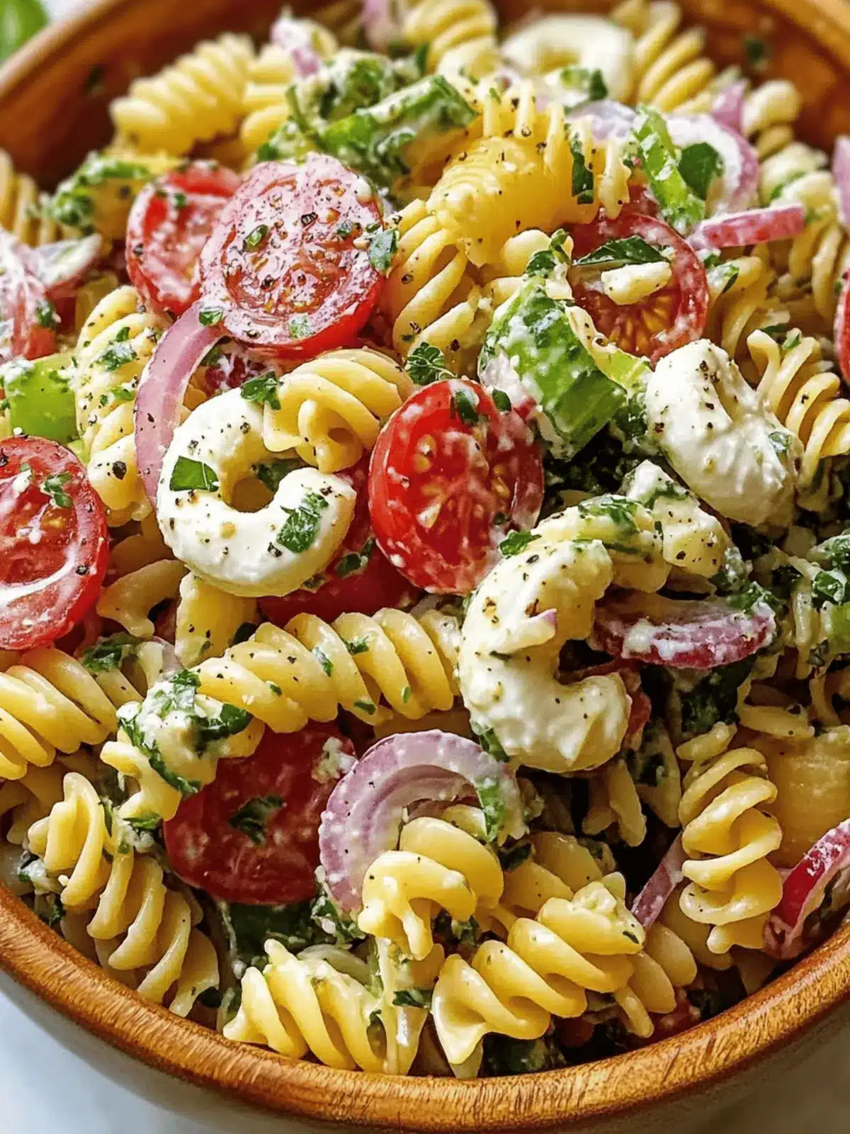 Easy Italian Pasta Salad: Fresh, Flavorful, and Customizable! 5 Easy Italian Pasta Salad