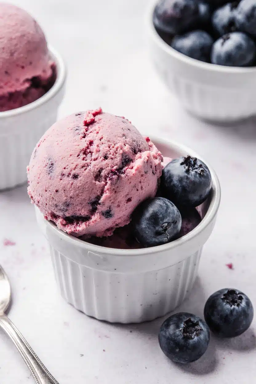 Instant Frozen Berry Yogurt
