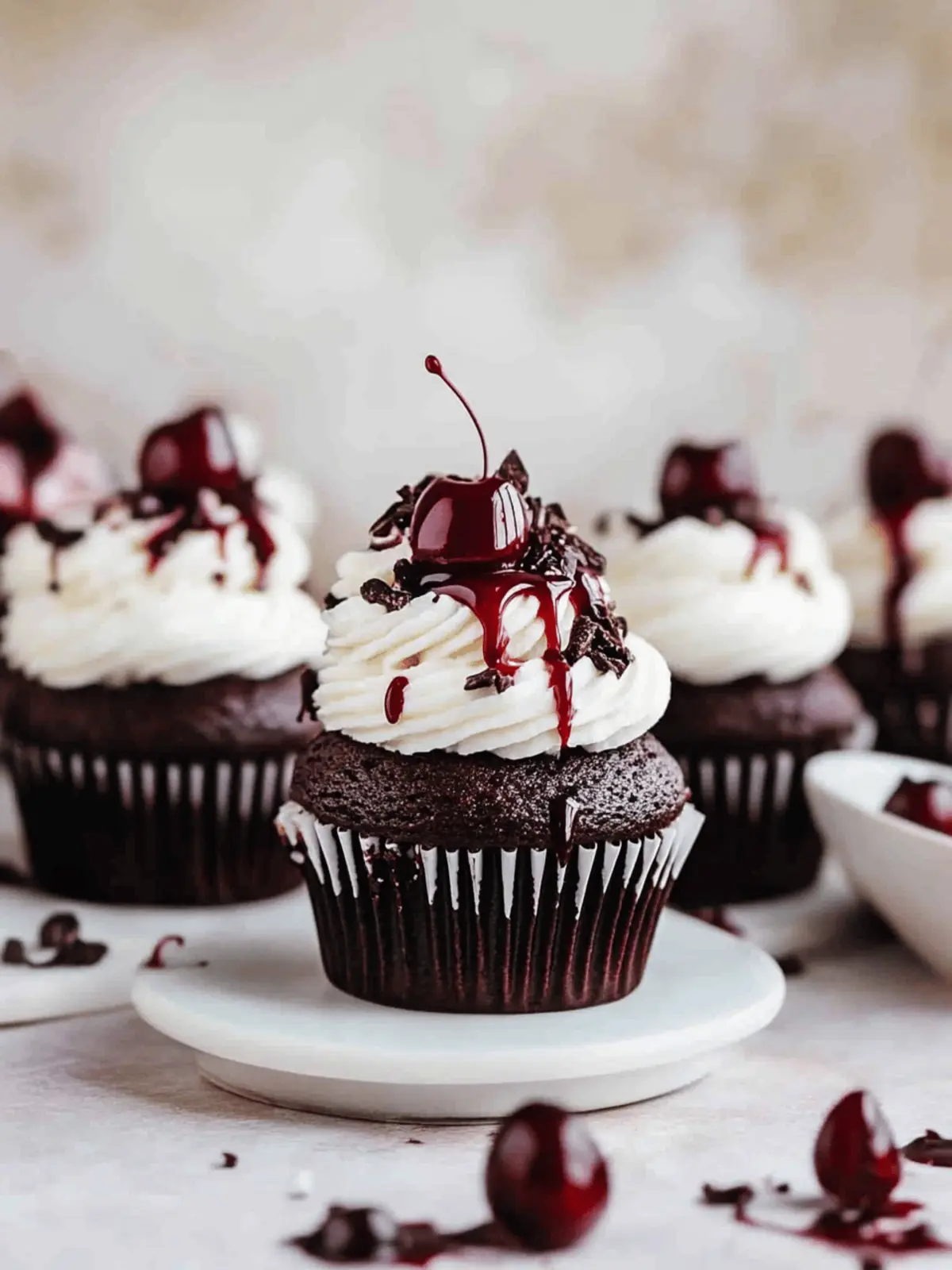 Black Forest Cupcakes