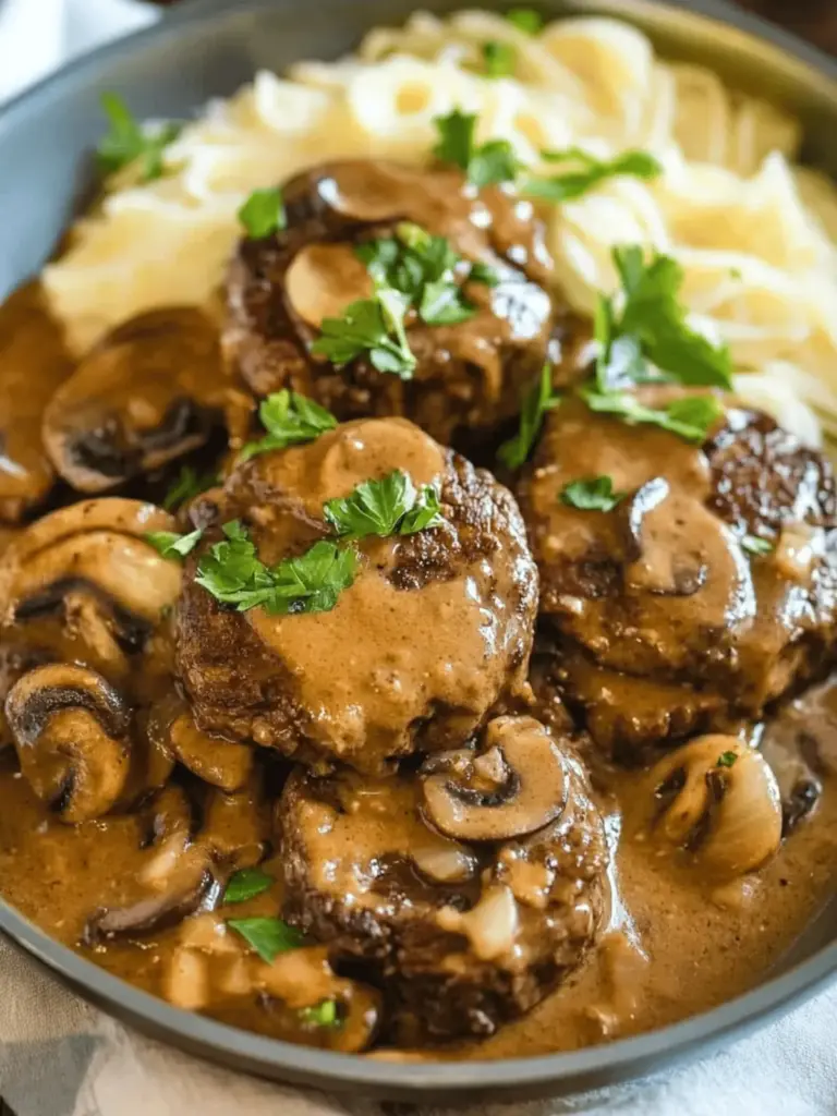 Bobby Flay Salisbury Steak Recipe