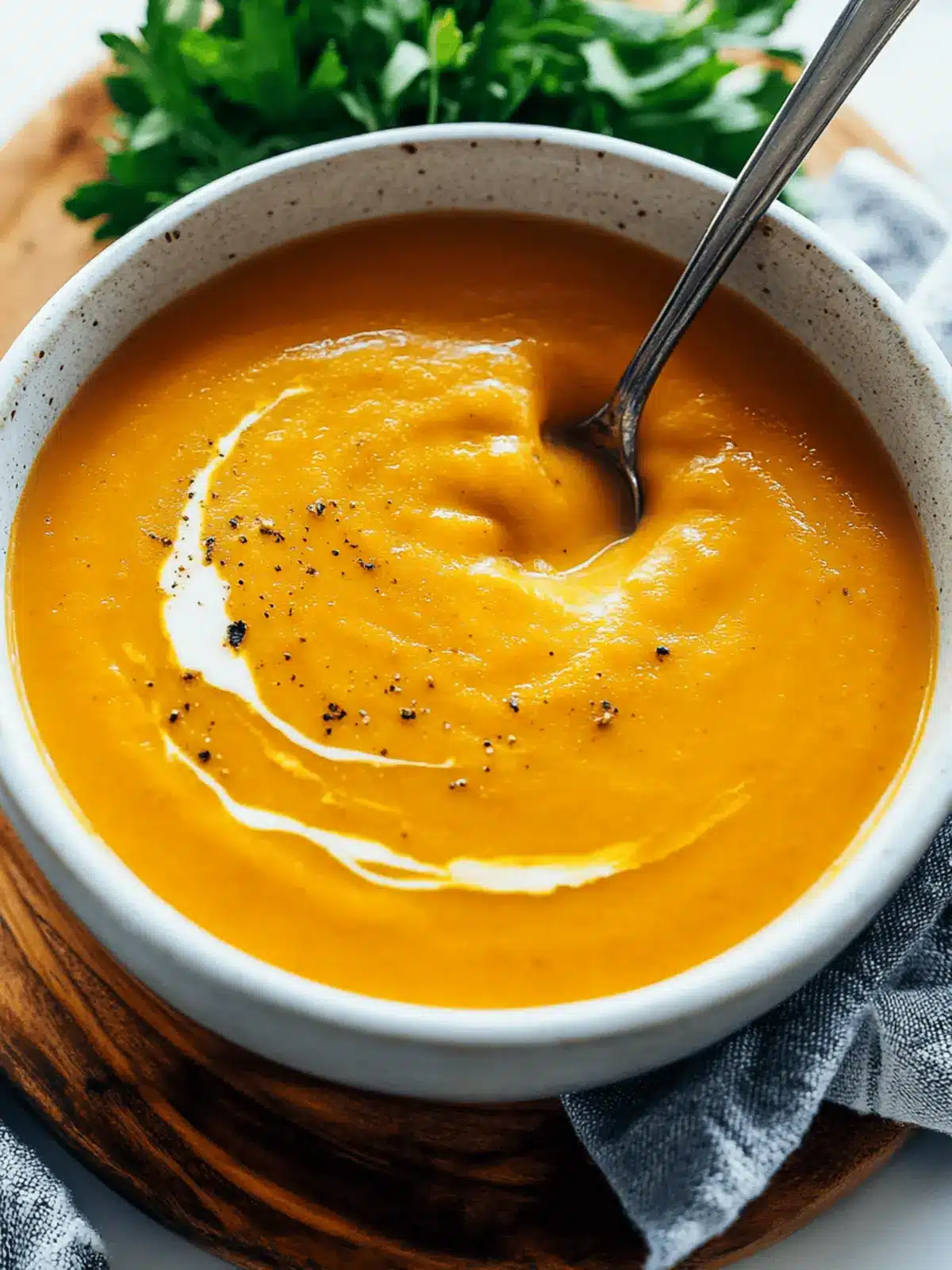 Wholesome Creamy Roasted Carrot Soup for Cozy Nights