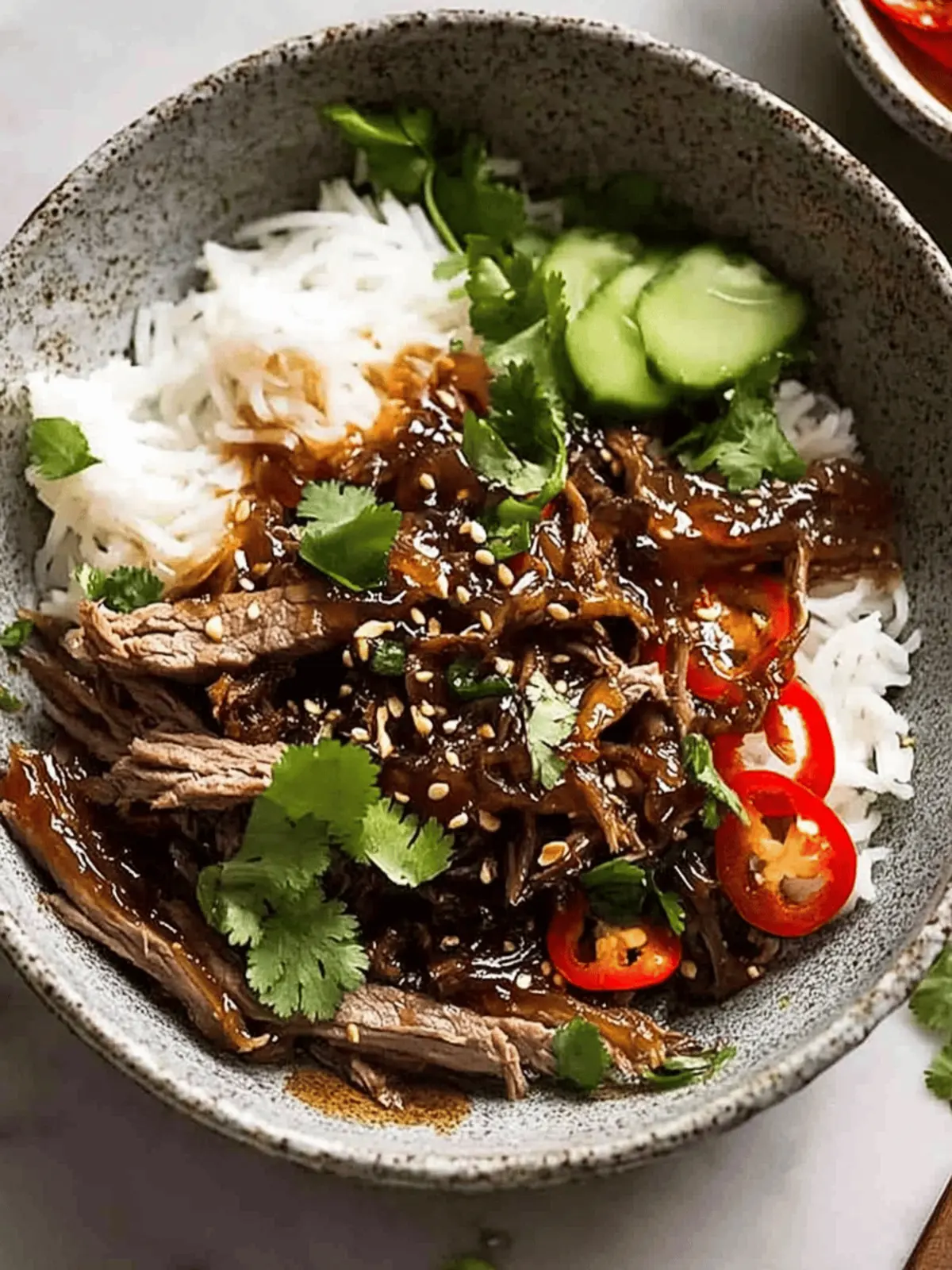 Caramelised Vietnamese Shredded Beef
