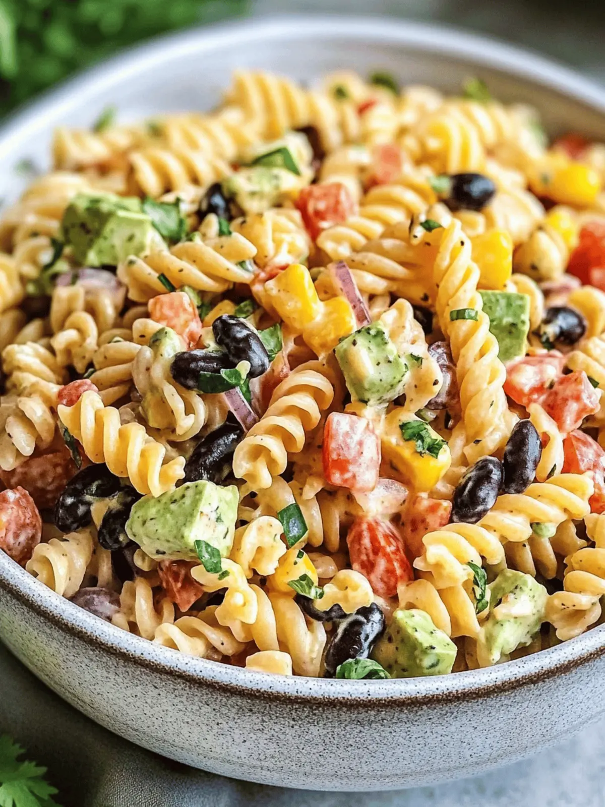 Zesty Southwestern Pasta Salad That's Perfect for Any Occasion