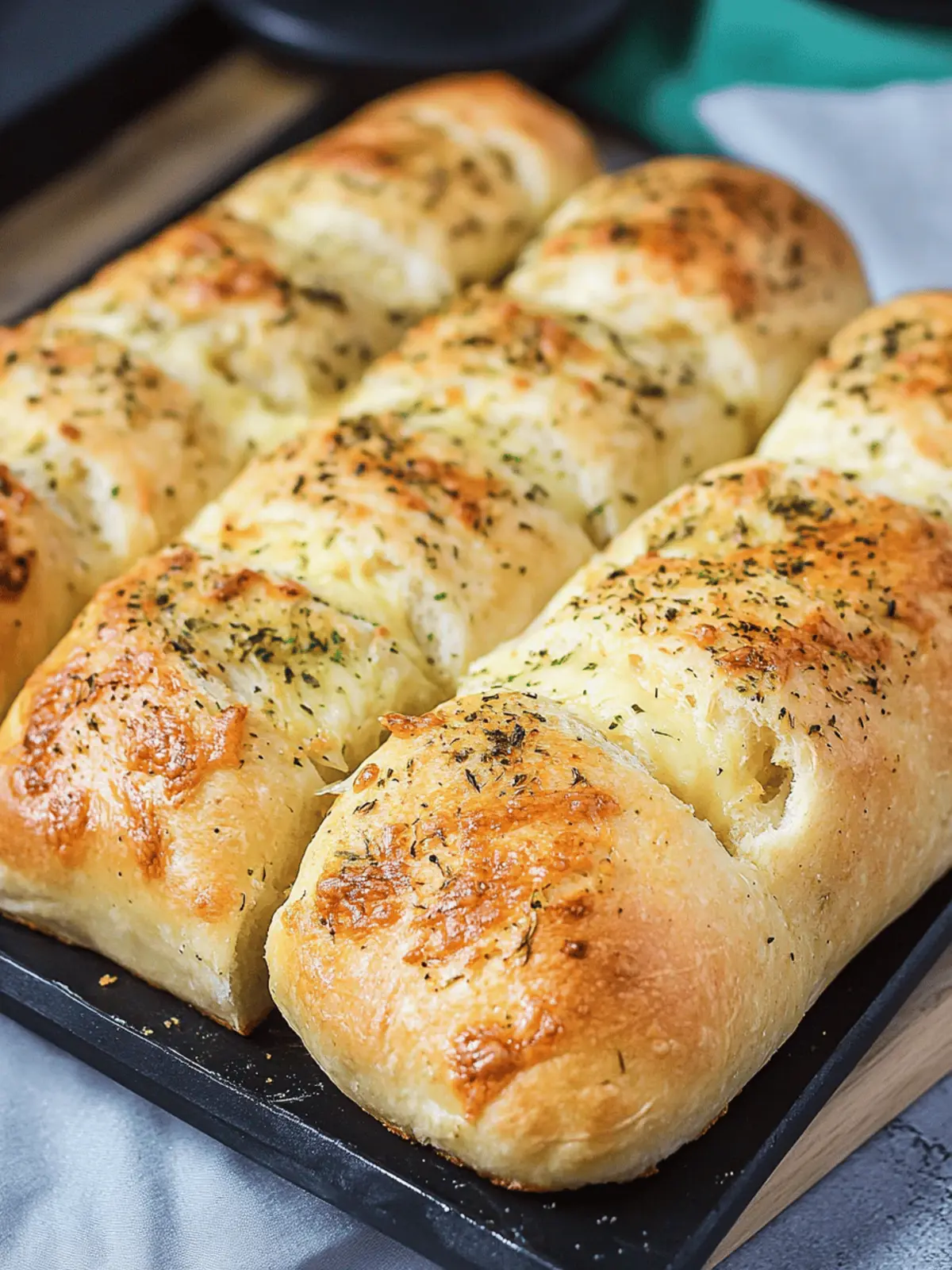 Copycat Subway Italian Herb & Cheese Bread