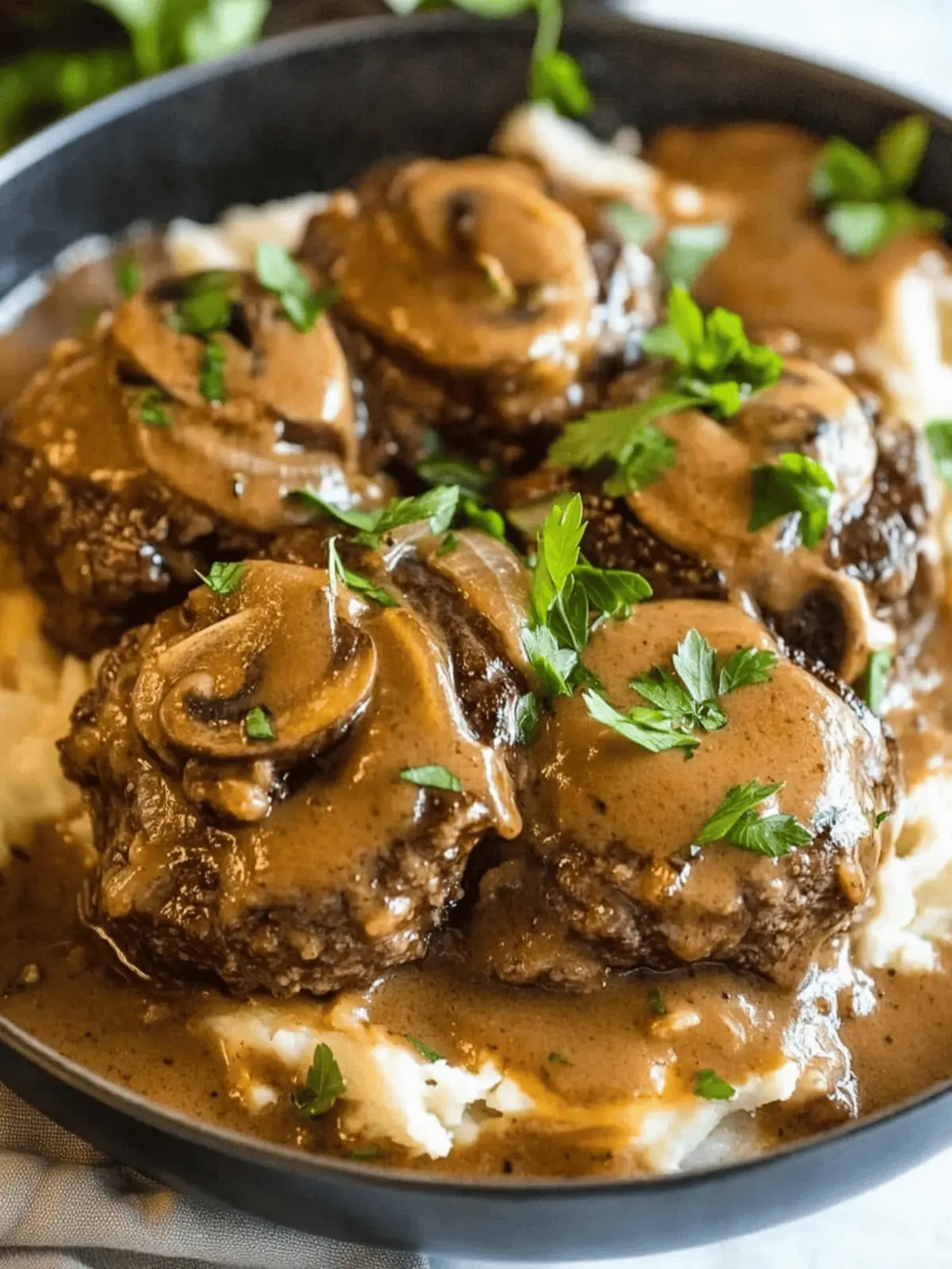 Bobby Flay Salisbury Steak Recipe