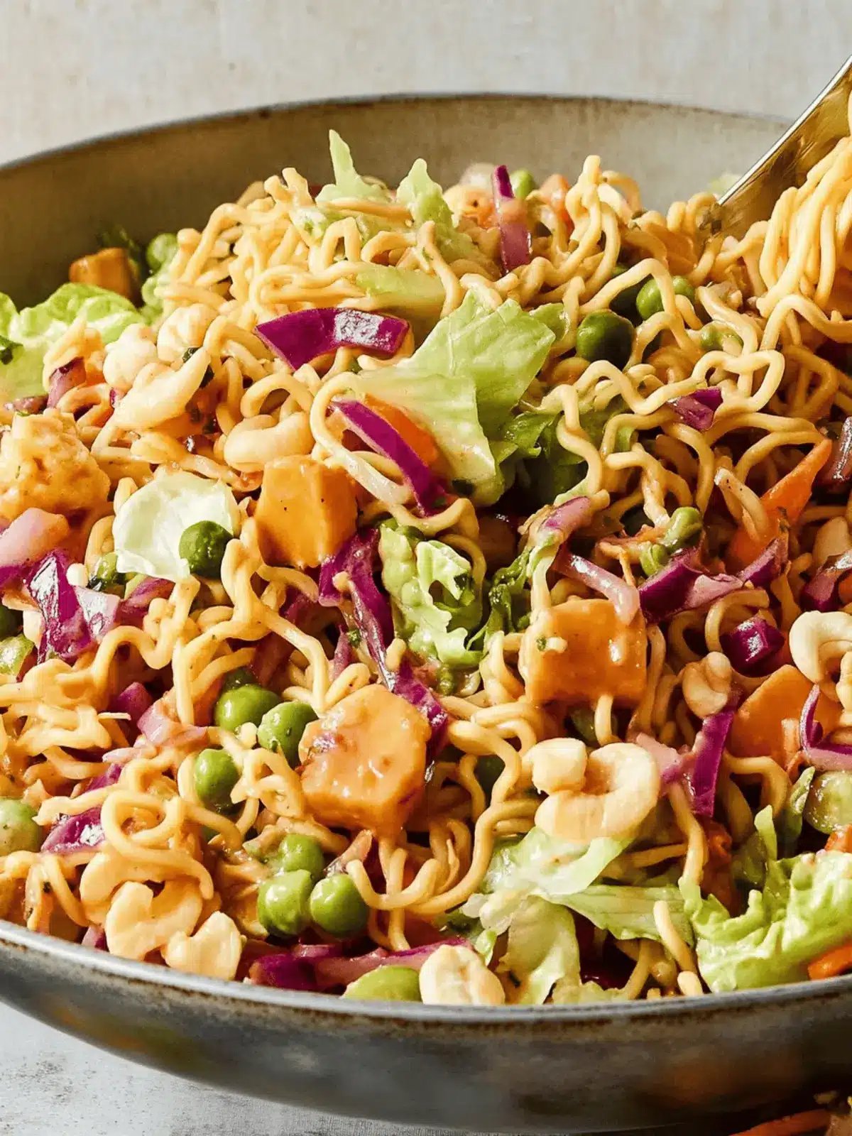 Ramen Noodle Salad