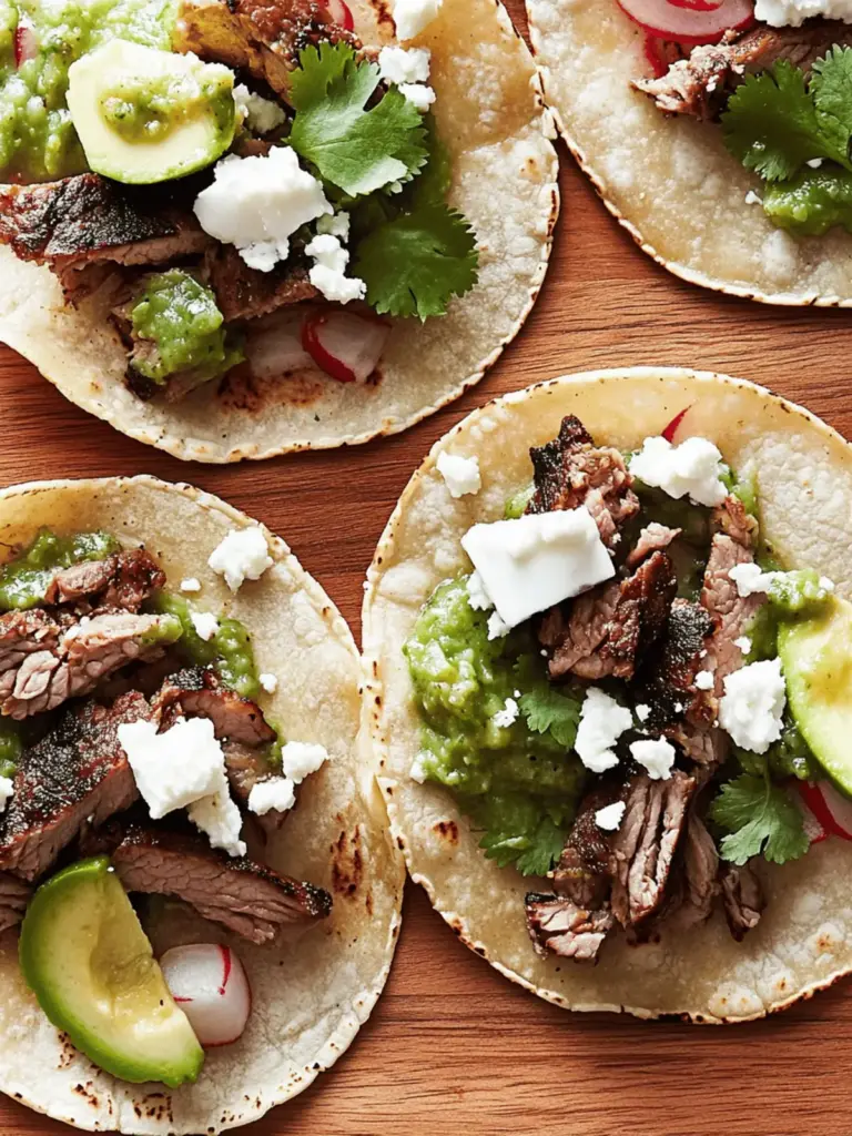 Carne Asada Tacos