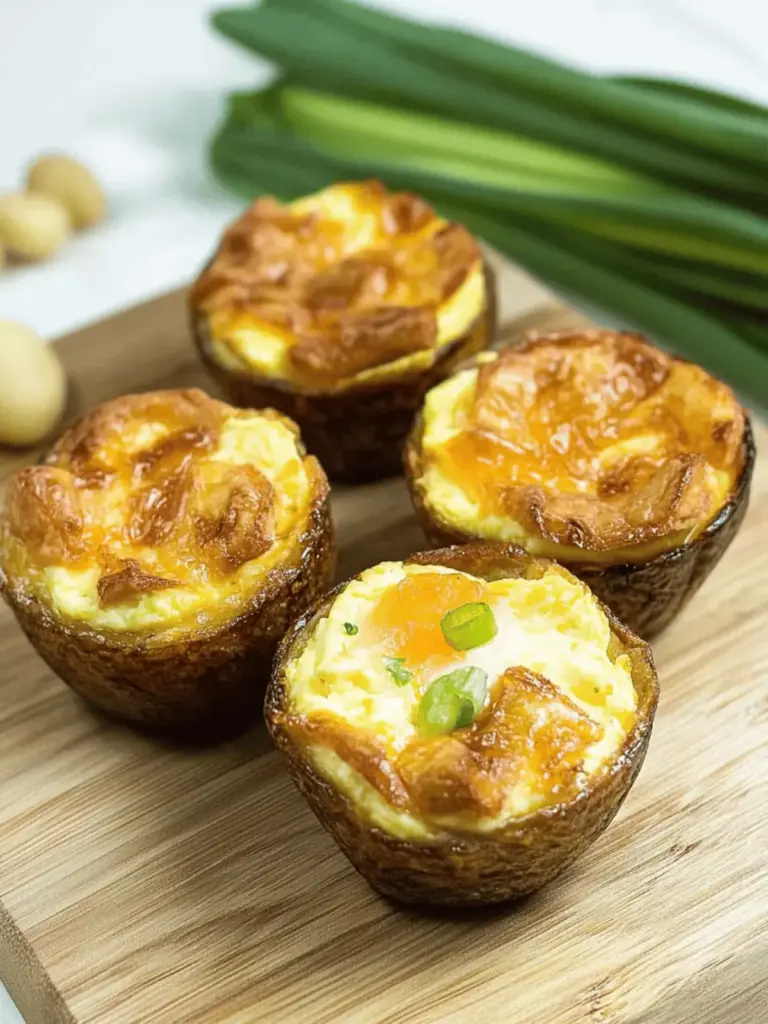 Smoked Tofu Breakfast Egg Cups