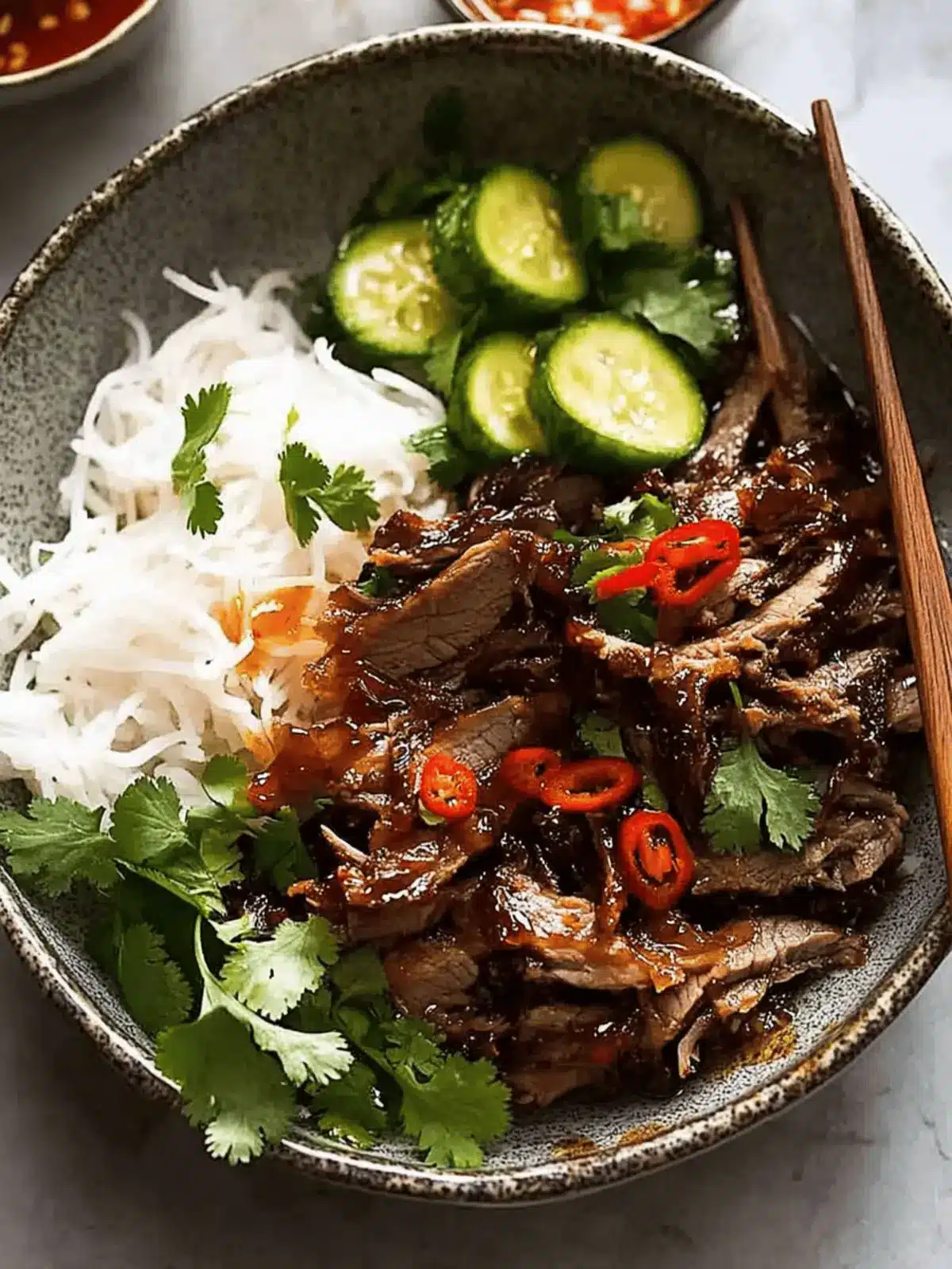 Caramelised Vietnamese Shredded Beef