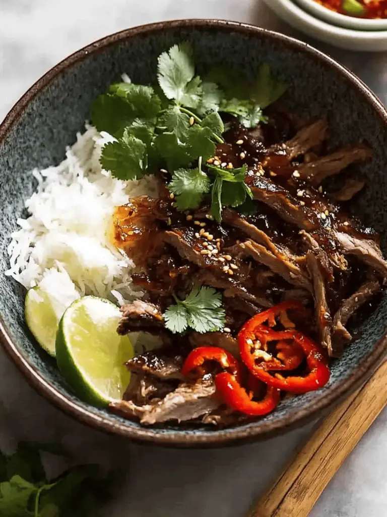Caramelised Vietnamese Shredded Beef
