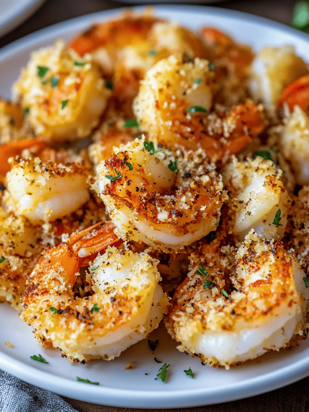 Air Fryer Garlic Parmesan Shrimp for Effortless Gourmet Flavor