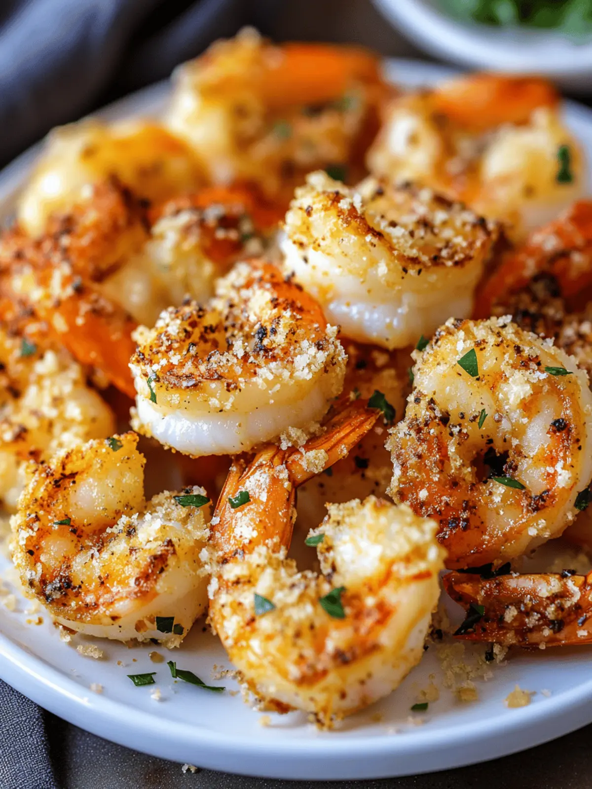Air Fryer Garlic Parmesan Shrimp for Effortless Gourmet Flavor