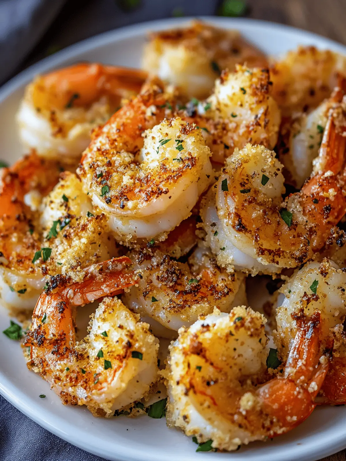 Air Fryer Garlic Parmesan Shrimp for Effortless Gourmet Flavor
