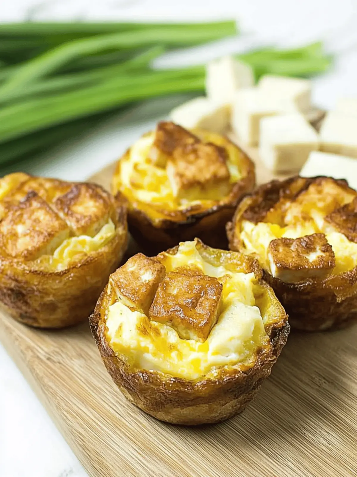 Delicious Smoked Tofu Breakfast Egg Cups for Busy Mornings