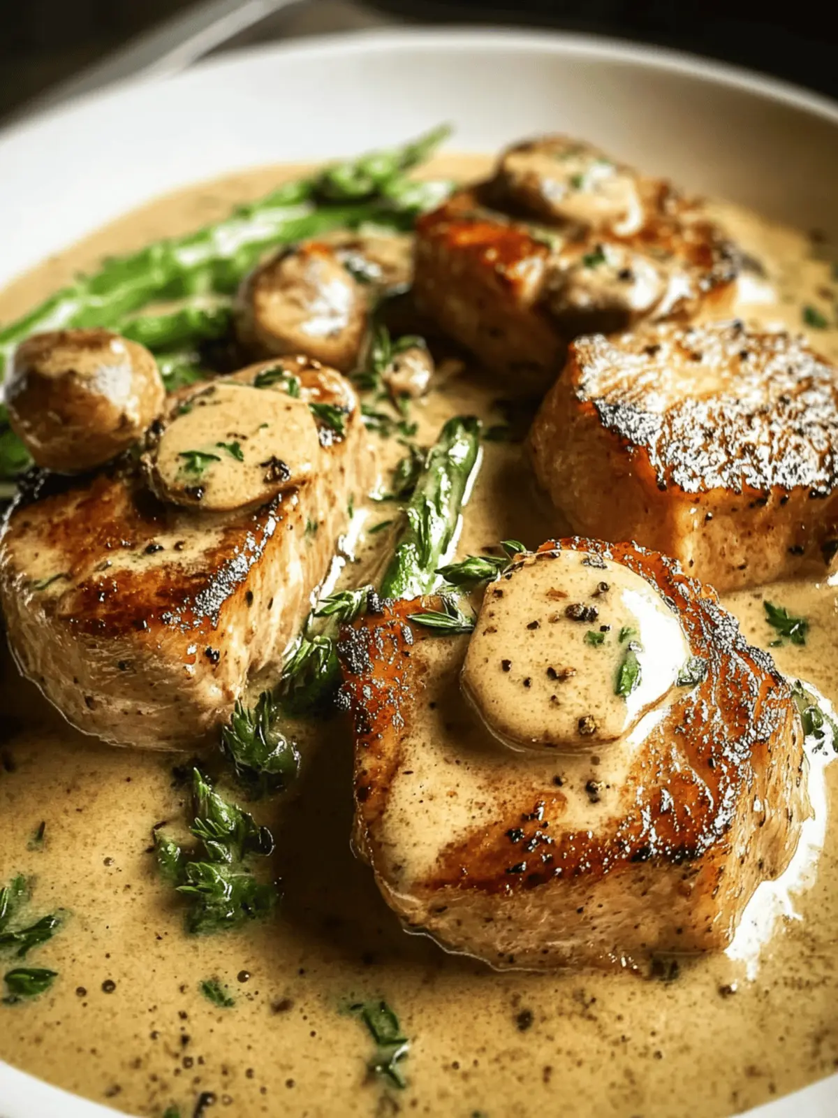 Creamy Pork Tenderloin