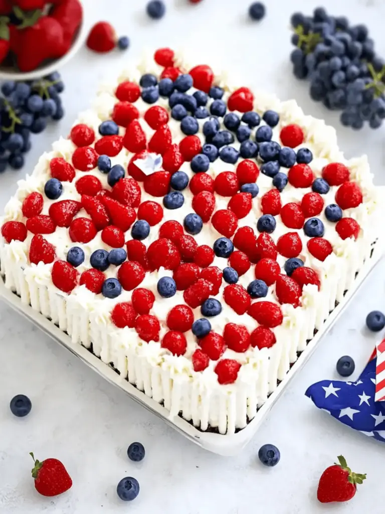 Patriotic Poke Cake Recipe