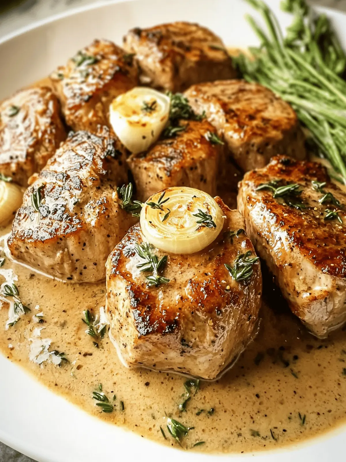 Creamy Pork Tenderloin