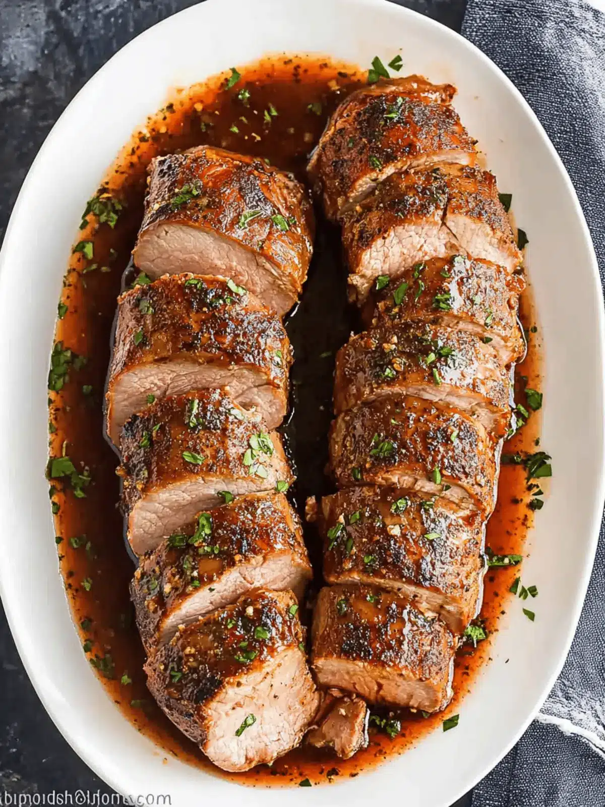 Juicy Baked Pork Tenderloin