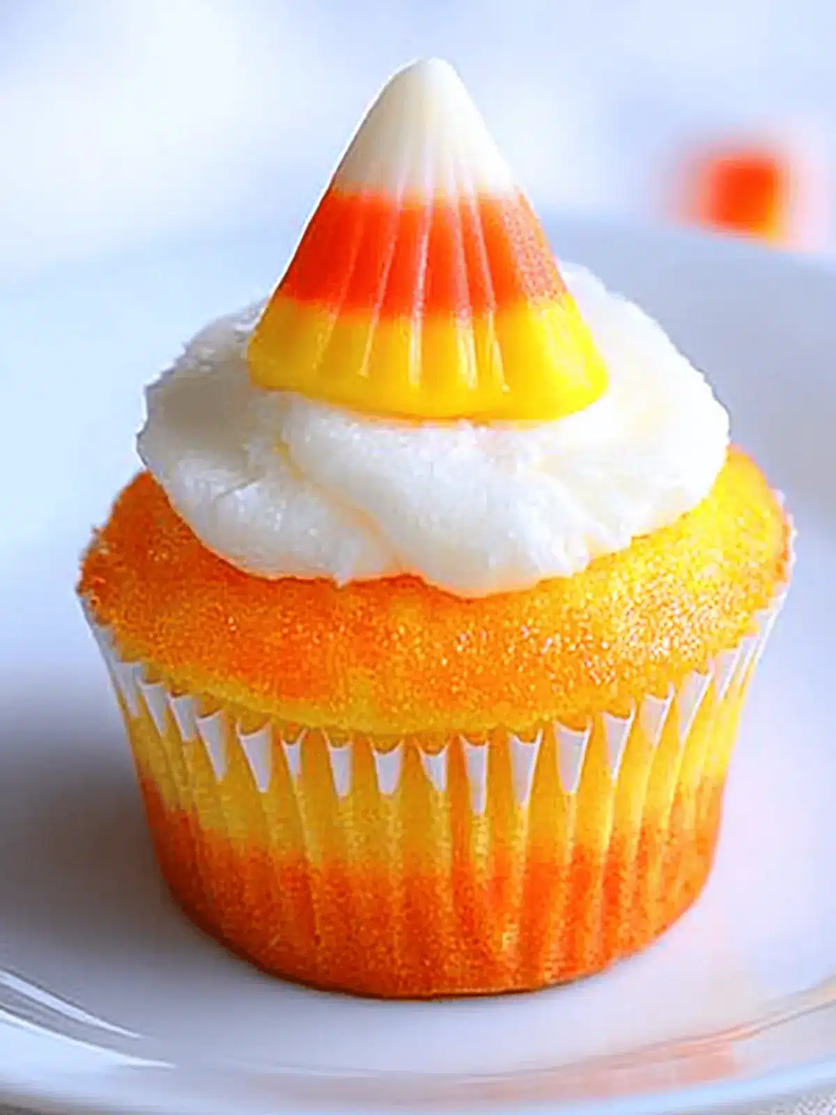Candy Corn Cupcakes