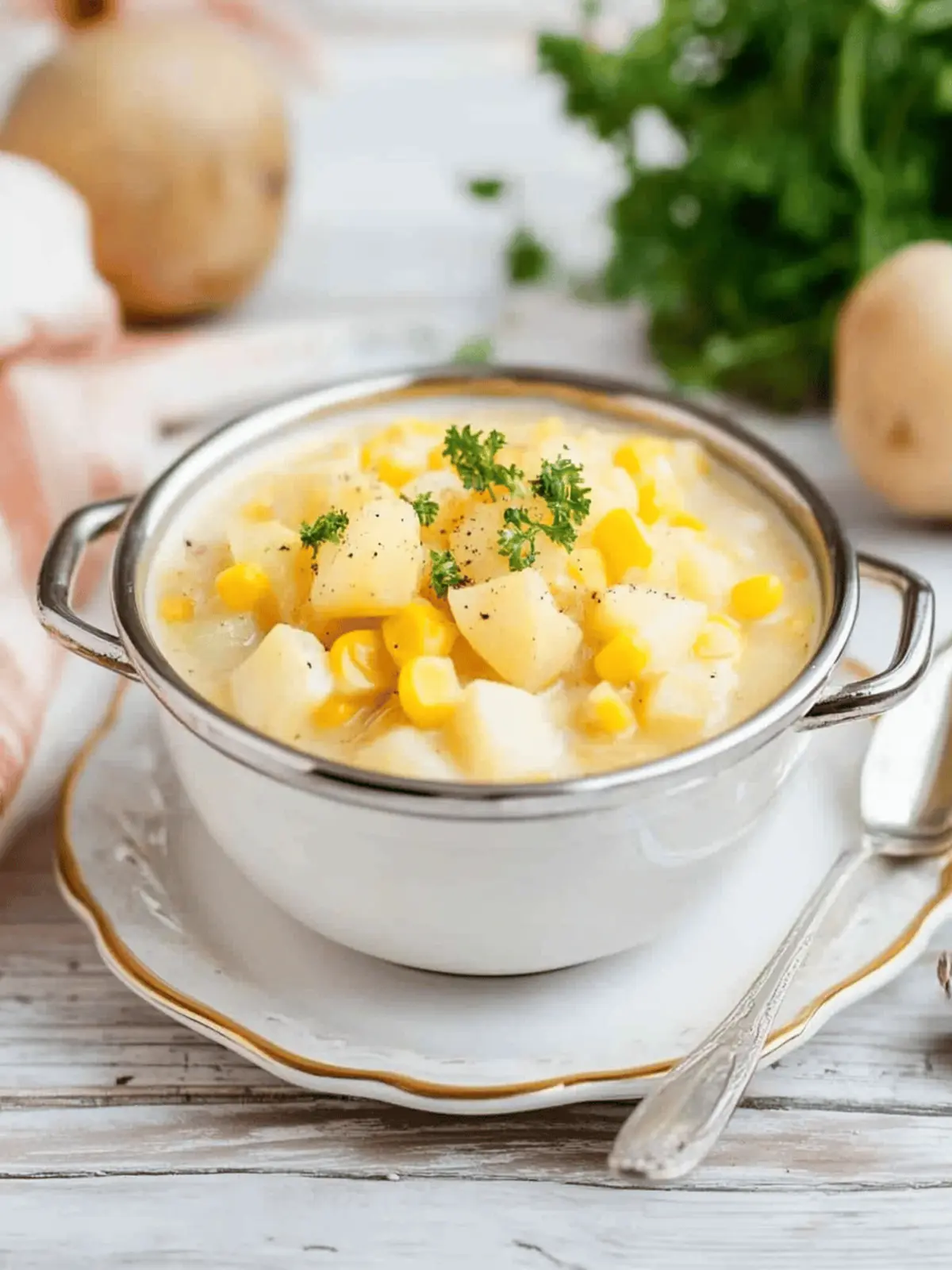 Instant Pot Potato Corn Chowder
