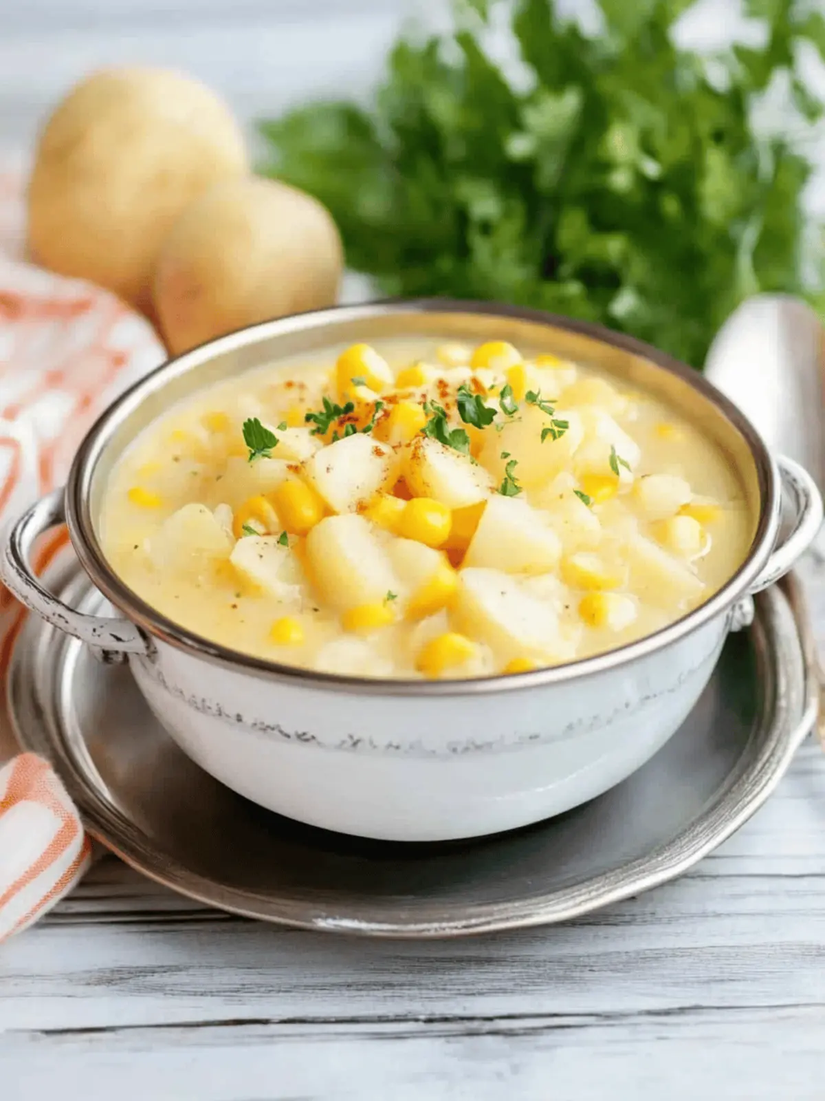 Instant Pot Potato Corn Chowder