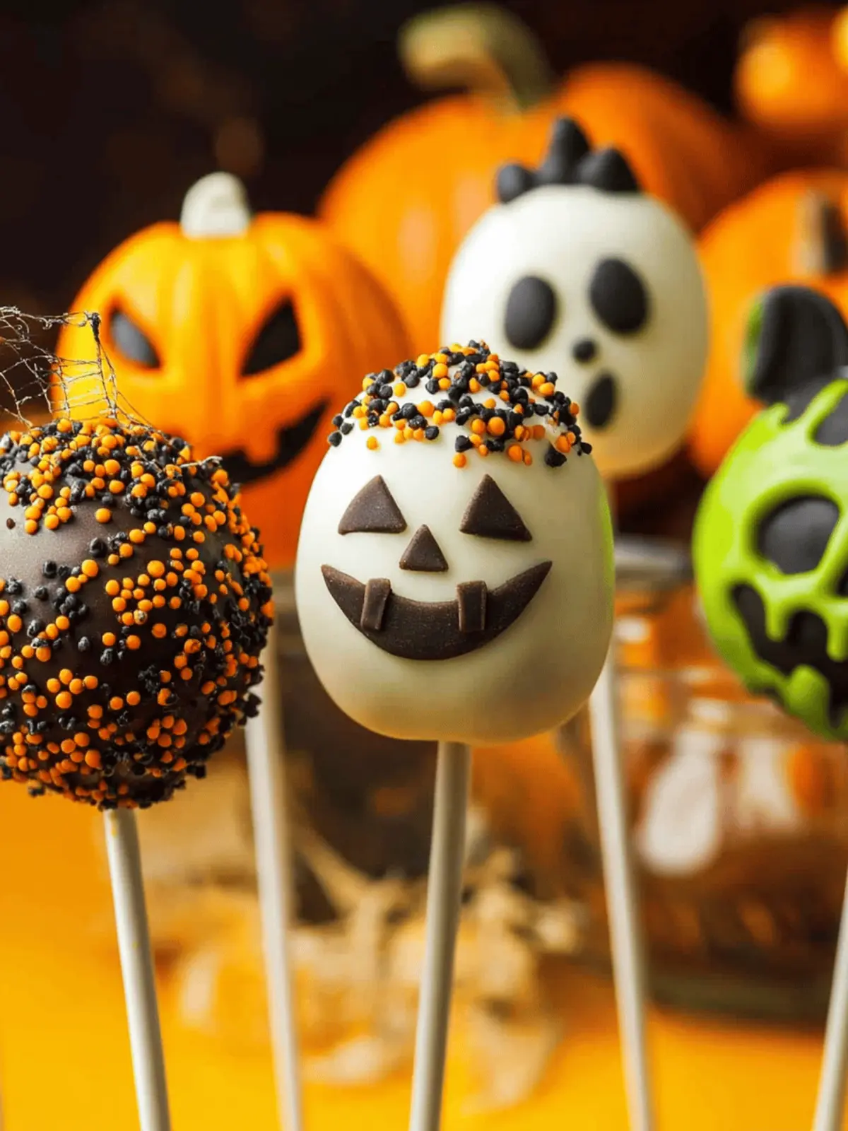 Halloween Cake Pops