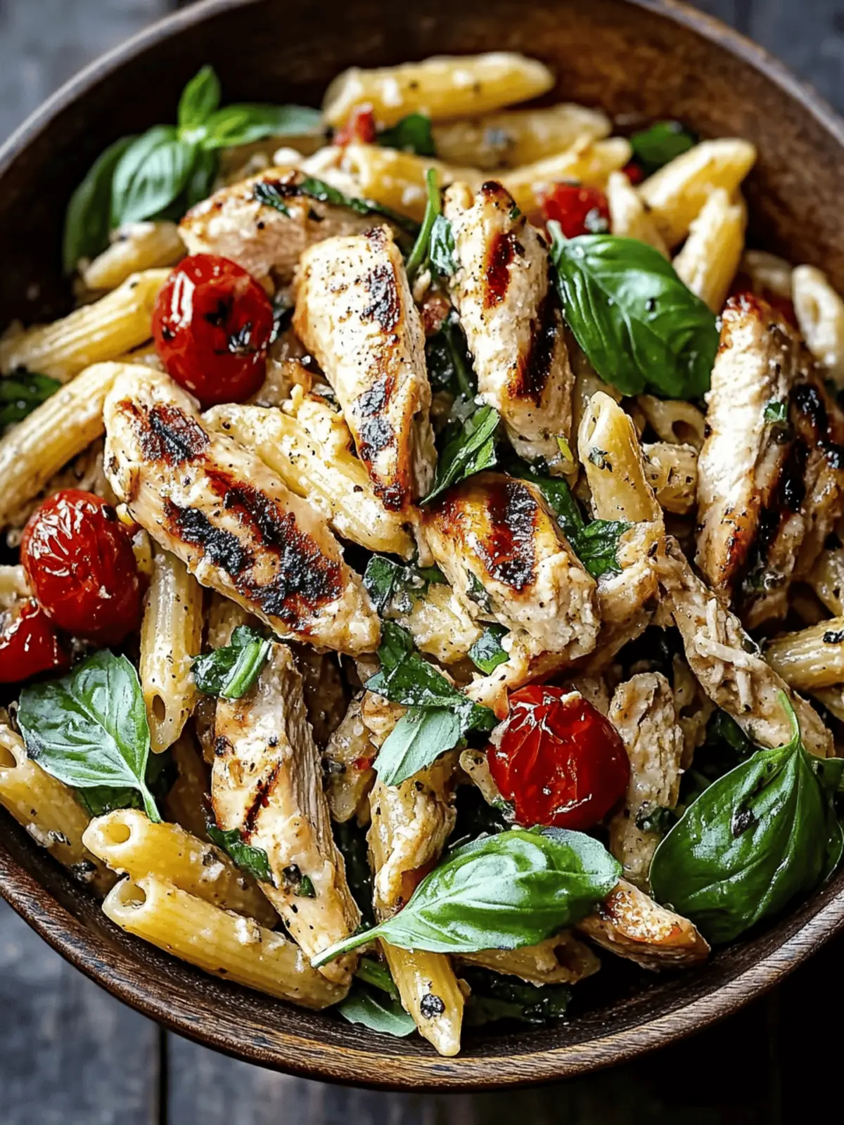 Grilled Chicken Pasta Salad