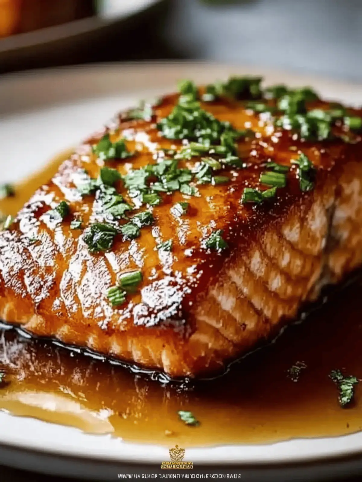 Brown Sugar Honey Glazed Salmon