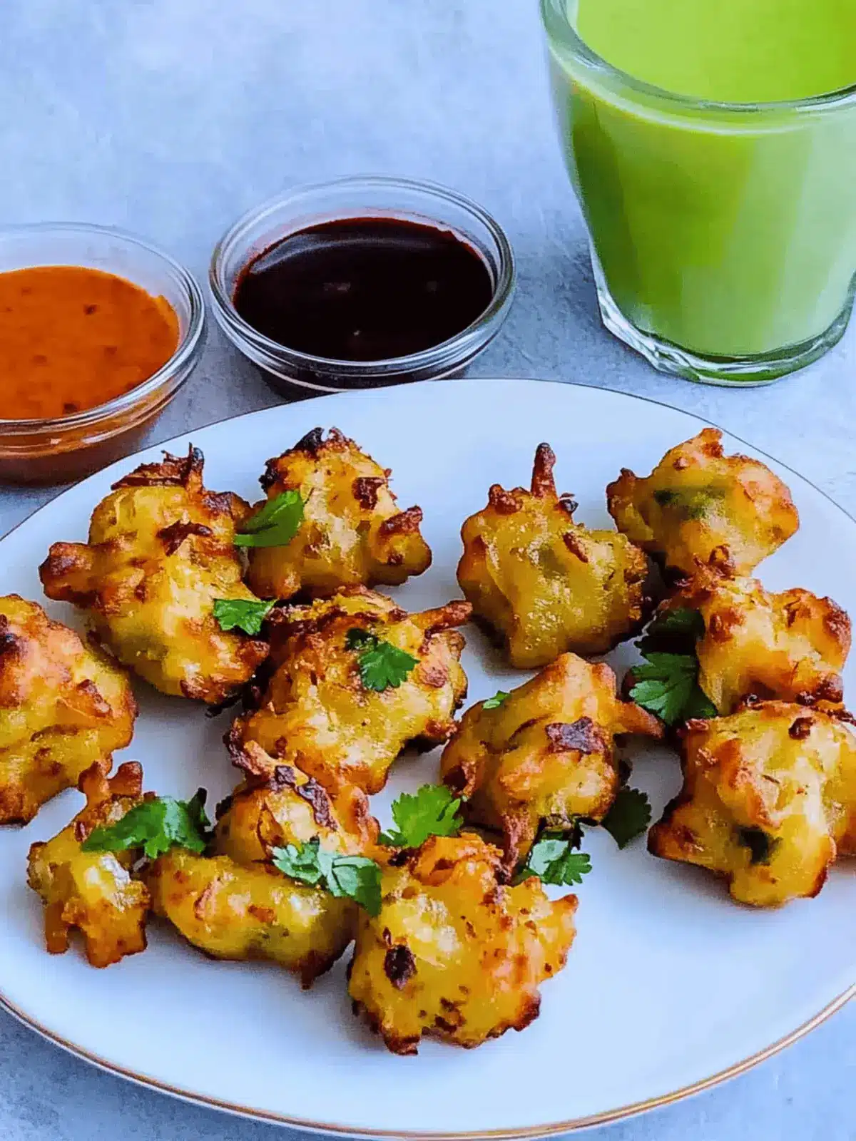 Air Fryer Onion Pakoda