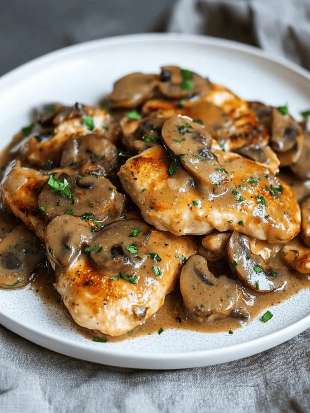 Chicken Marsala